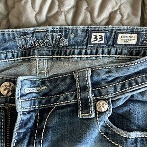Miss me jeans 33 boot